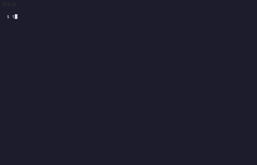 T Interactive Demo